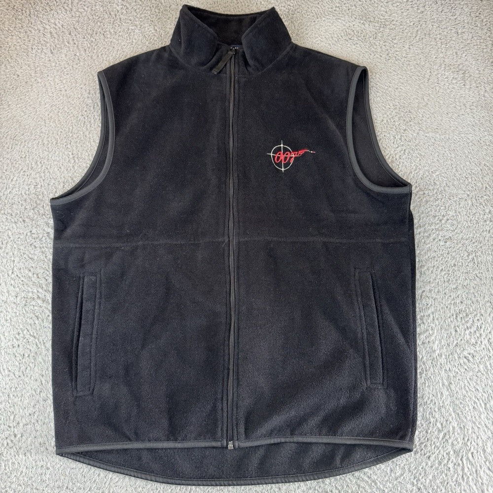 Vintage 007 Hewlett Packard Hp Vest 90s Promo Port And Company Men's Large